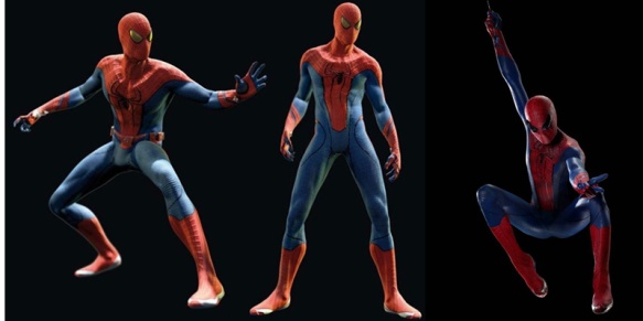 Amazing Spiderman Movie Suits